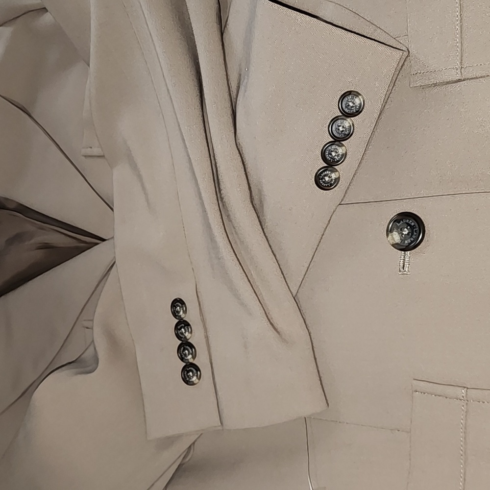 Ralph Lauren Tan Blazer Jacket - Picture 6 of 9